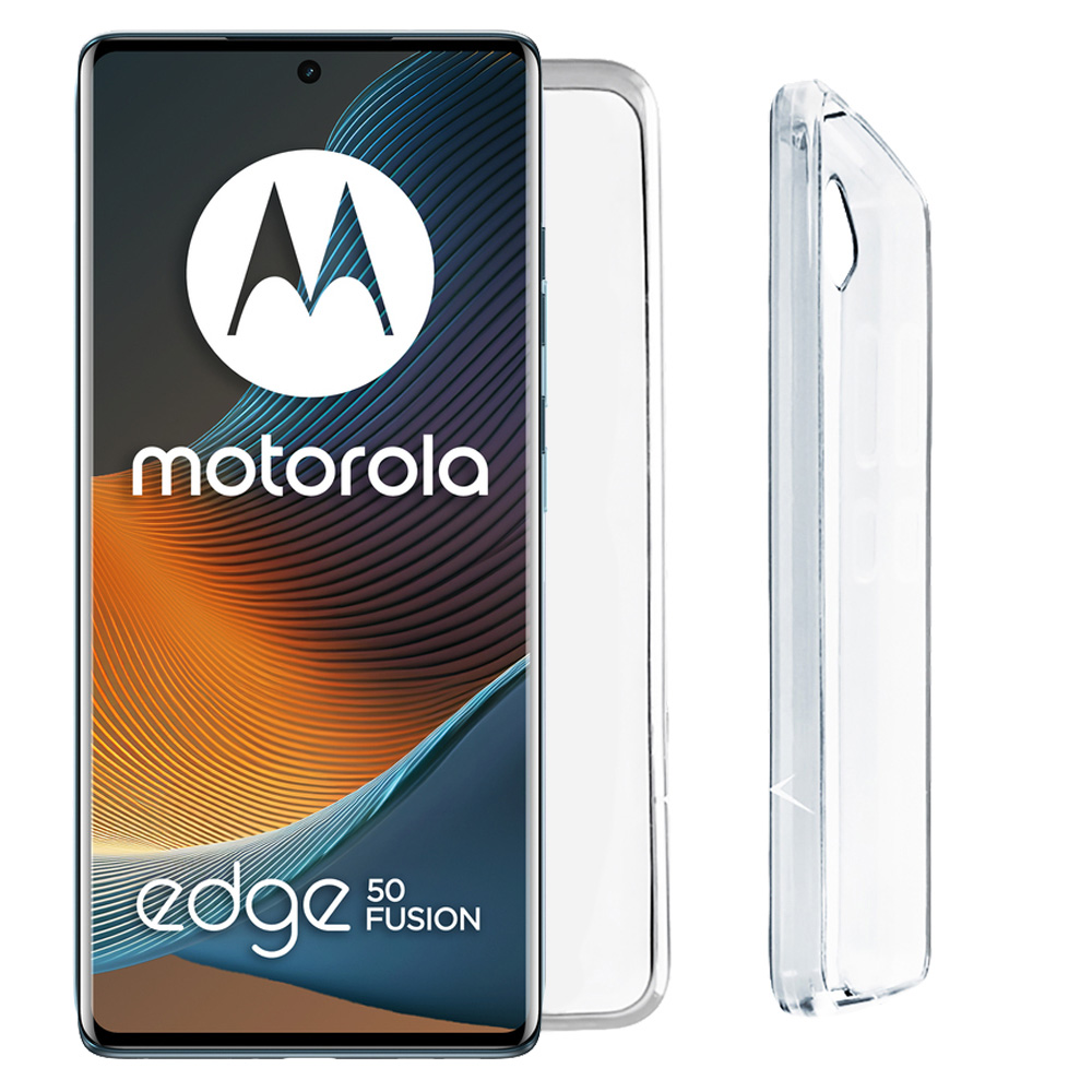 VOLTE-TEL ΘΗΚΗ MOTOROLA MOTO EDGE 50 FUSION 5G XT2429-2 6.7" SLIMCOLOR AIR TPU FULL CAMERA PROTECTION ΔΙΑΦΑΝΗ