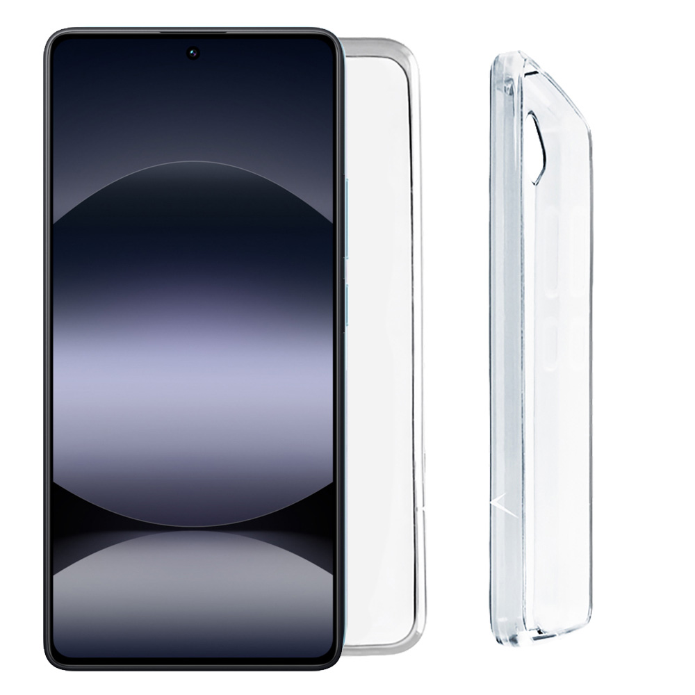 VOLTE-TEL ΘΗΚΗ XIAOMI REDMI NOTE 14S 6.67" SLIMCOLOR AIR TPU FULL CAMERA PROTECTION ΔΙΑΦΑΝΗ