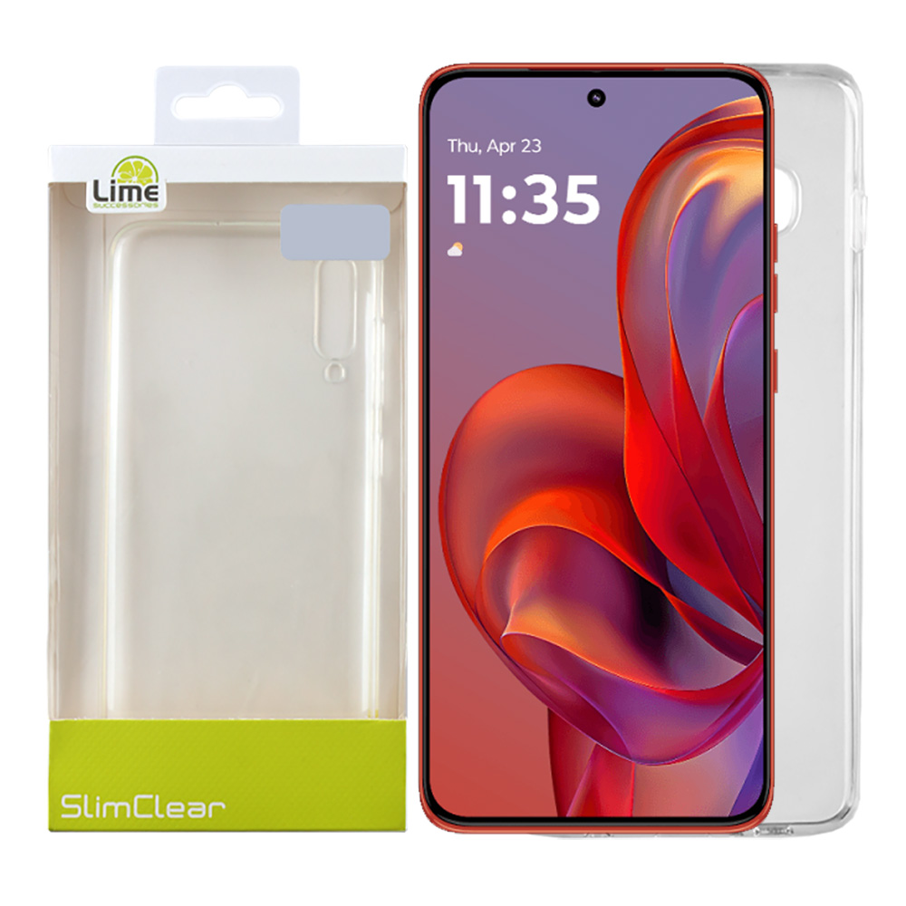 LIME ΘΗΚΗ MOTOROLA MOTO EDGE 60 PRO 5G 6.7" SLIMCLEAR TPU FULL CAMERA PROTECTION ΔΙΑΦΑΝΗ