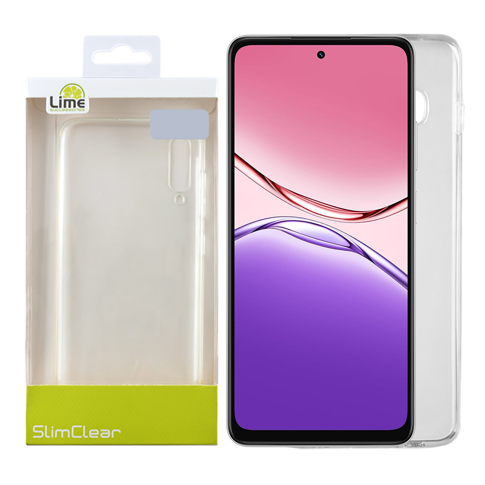 LIME ΘΗΚΗ OPPO A5X 5G 6.67" SLIMCLEAR TPU FULL CAMERA PROTECTION ΔΙΑΦΑΝΗ