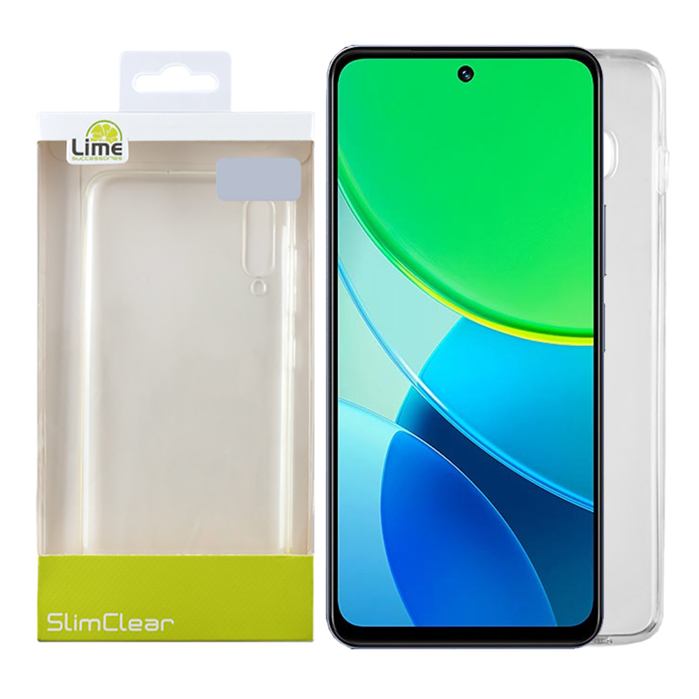 LIME ΘΗΚΗ VIVO Y19s 6.68" SLIMCLEAR TPU FULL CAMERA PROTECTION ΔΙΑΦΑΝΗ