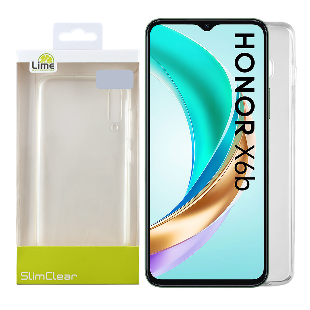 LIME ΘΗΚΗ HONOR X6B 4G 6.61" SLIMCLEAR TPU FULL CAMERA PROTECTION ΔΙΑΦΑΝΗ