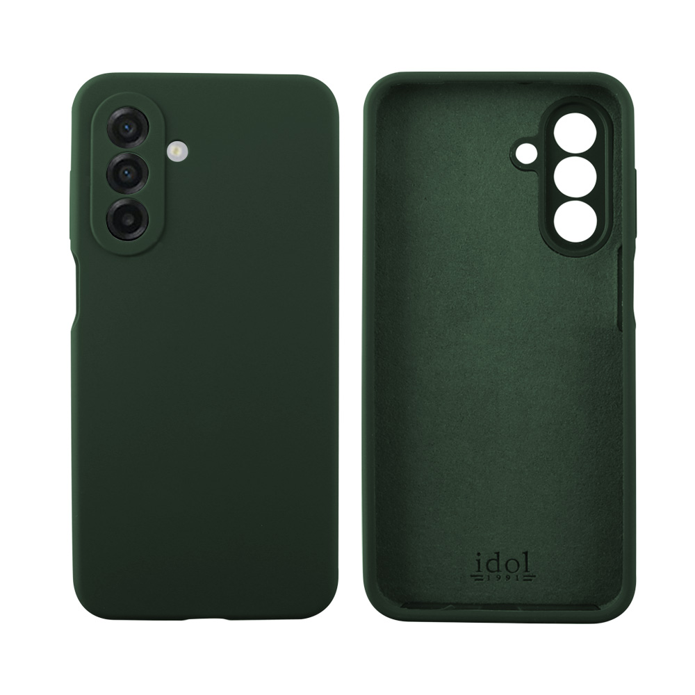 IDOL 1991 ΘΗΚΗ SAMSUNG A17 4G A175/A17 5G A176 6.74" VELVET ELITE TPU 4 SIDE FULL CAMERA PROTECTION GREEN