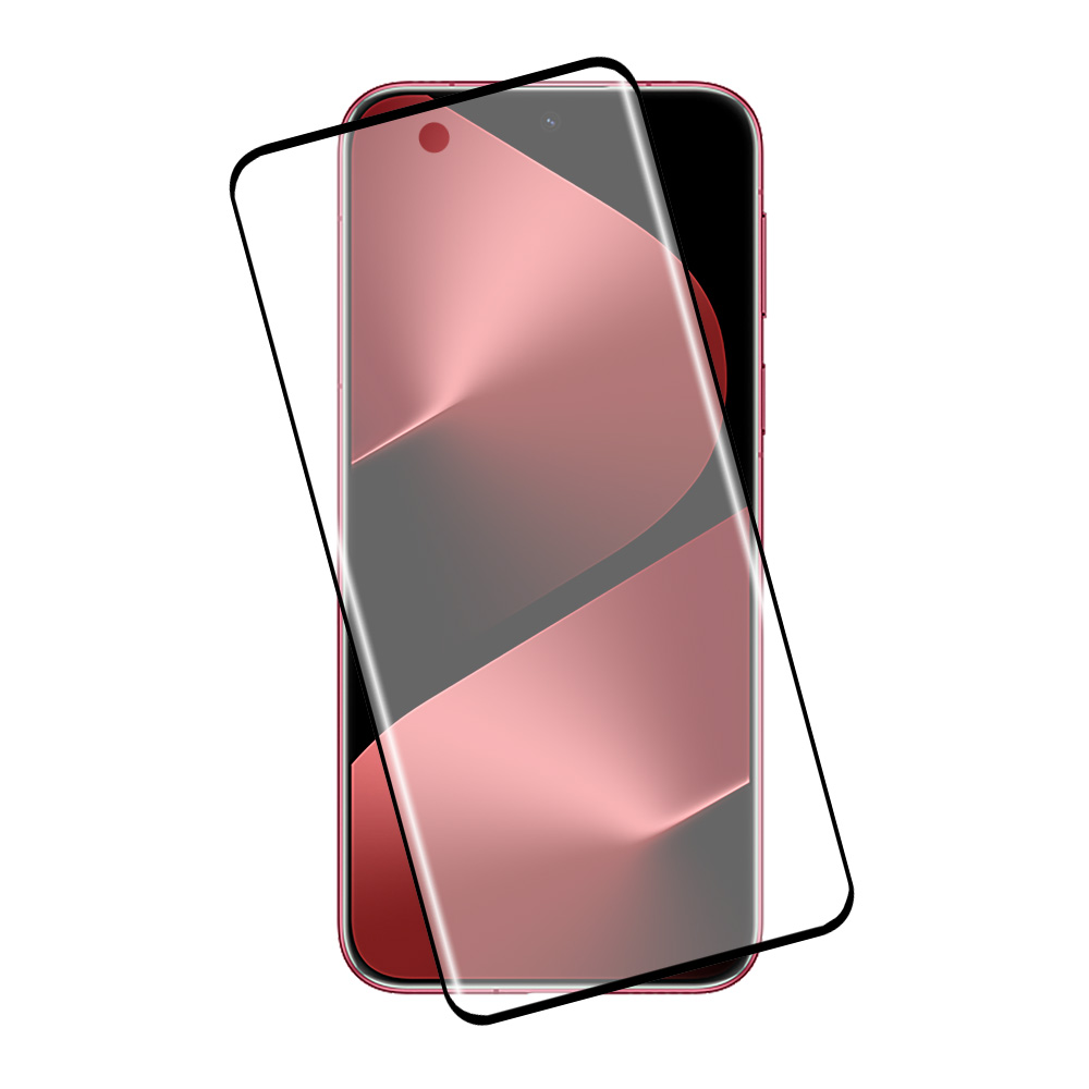 IDOL 1991 TEMPERED GLASS HUAWEI PURA 80 PRO/PURA 80 PRO PLUS 5G 6.8" 9H 0.30mm 3D EDGE GLUE SEMI CURVED FINGER UNLOCK BLACK