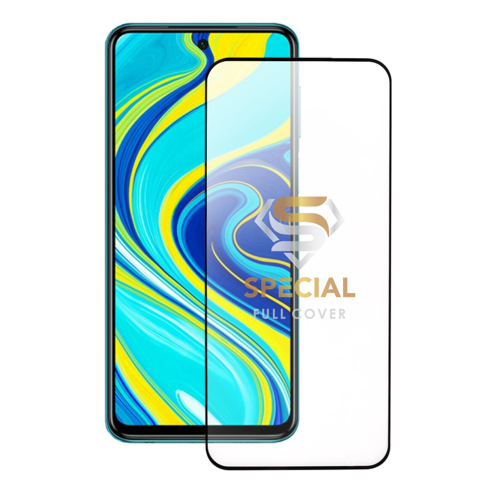 IDOL 1991 TEMPERED GLASS XIAOMI REDMI NOTE 9S/REDMI NOTE 9 PRO MAX 6.67" 9H 0.25mm 20D FULL GLUE SEMI CURVED BLACK