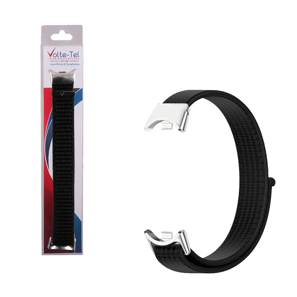 VOLTE-TEL VT151 ΛΟΥΡΑΚΙ ΡΟΛΟΓΙΟΥ XIAOMI SMART BAND 8/ 9/ 10 NYLON SPORTS BLACK