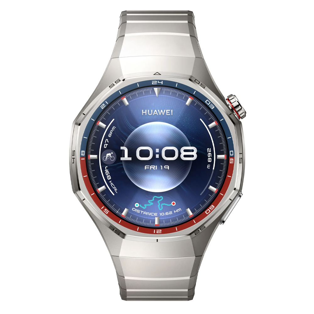 SMART WATCH HUAWEI GT 6 PRO 46MM 1.47" 55020FTT ΑΔΙΑΒΡΟΧΟ TITANIUM GR