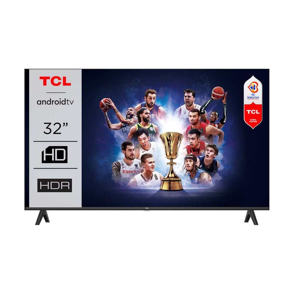 TCL HD QLED S4K TV 32" 32S5400A ANDROID TV (2025) BLACK (ΕΛΛΗΝΙΚΟ ΜΕΝΟΥ) GR