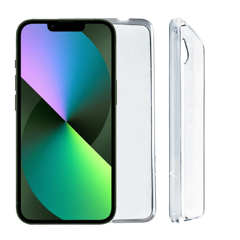 VOLTE-TEL ΘΗΚΗ IPHONE 13 6.1" SLIMCOLOR AIR TPU CAMERA GUARD ΔΙΑΦΑΝΗ