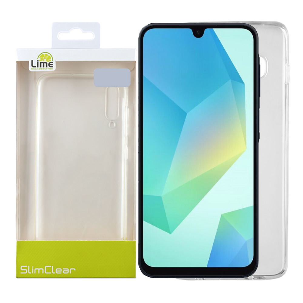 LIME ΘΗΚΗ SAMSUNG A16 4G A165/A16 5G A166 6.7" SLIMCLEAR TPU FULL CAMERA PROTECTION ΔΙΑΦΑΝΗ