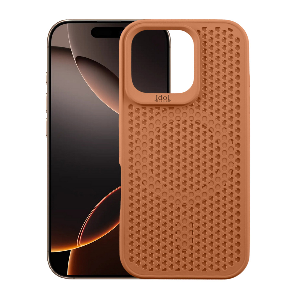 IDOL 1991 ΘΗΚΗ IPHONE 16 PRO 6.3" MAG AIR TPU CAMERA GUARD BROWN
