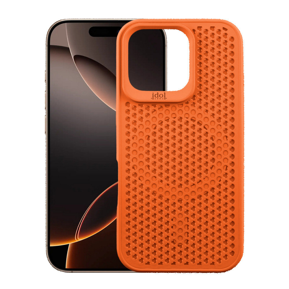 IDOL 1991 ΘΗΚΗ IPHONE 16 PRO 6.3" MAG AIR TPU CAMERA GUARD ORANGE