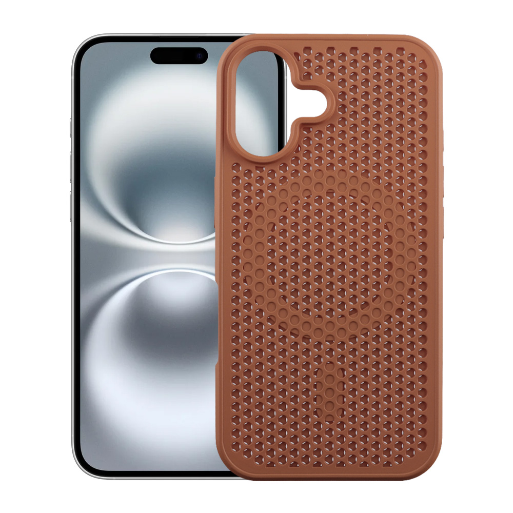 IDOL 1991 ΘΗΚΗ IPHONE 16 PLUS 6.7" MAG AIR TPU CAMERA GUARD BROWN