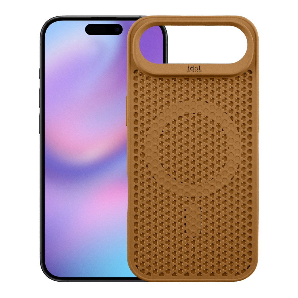 IDOL 1991 ΘΗΚΗ IPHONE 17 AIR 6.5" MAG AIR TPU CAMERA GUARD BROWN