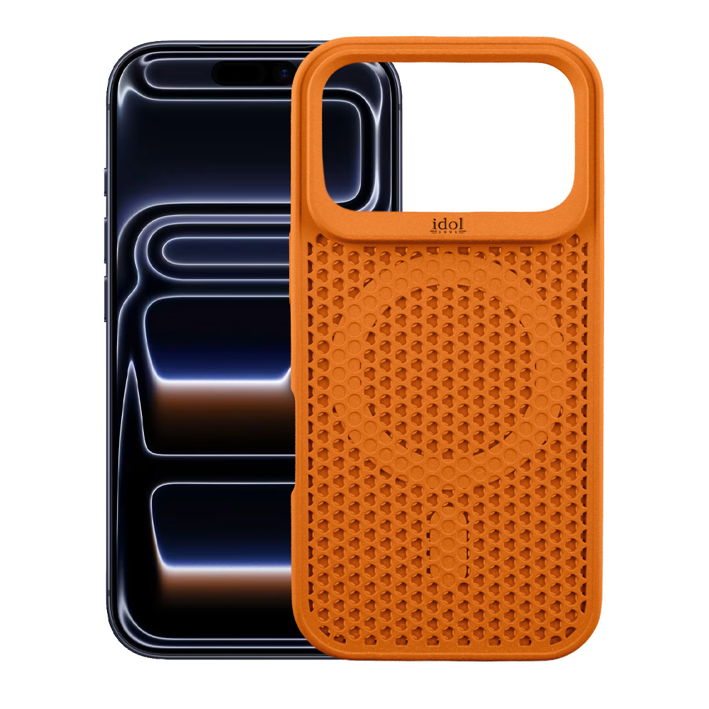 IDOL 1991 ΘΗΚΗ IPHONE 17 PRO 6.3" MAG AIR TPU CAMERA GUARD ORANGE