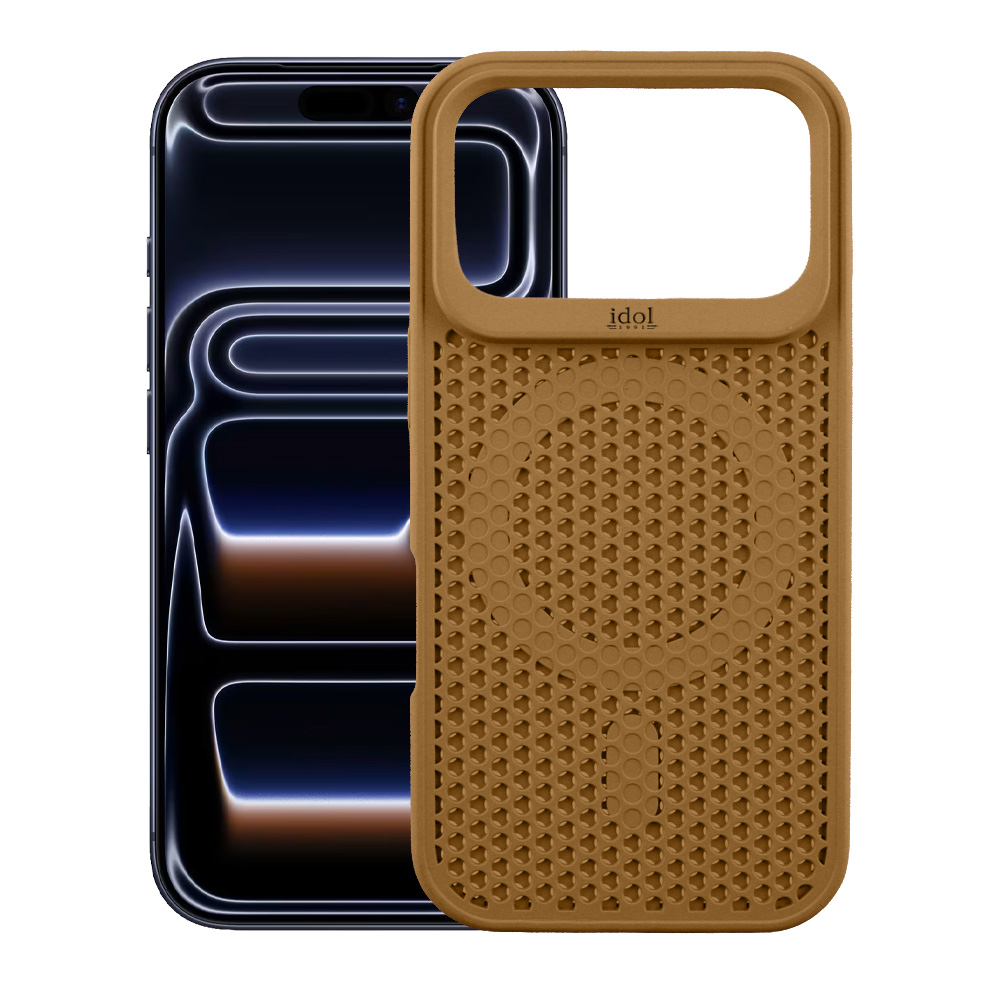 IDOL 1991 ΘΗΚΗ IPHONE 17 PRO MAX 6.9" MAG AIR TPU CAMERA BROWN
