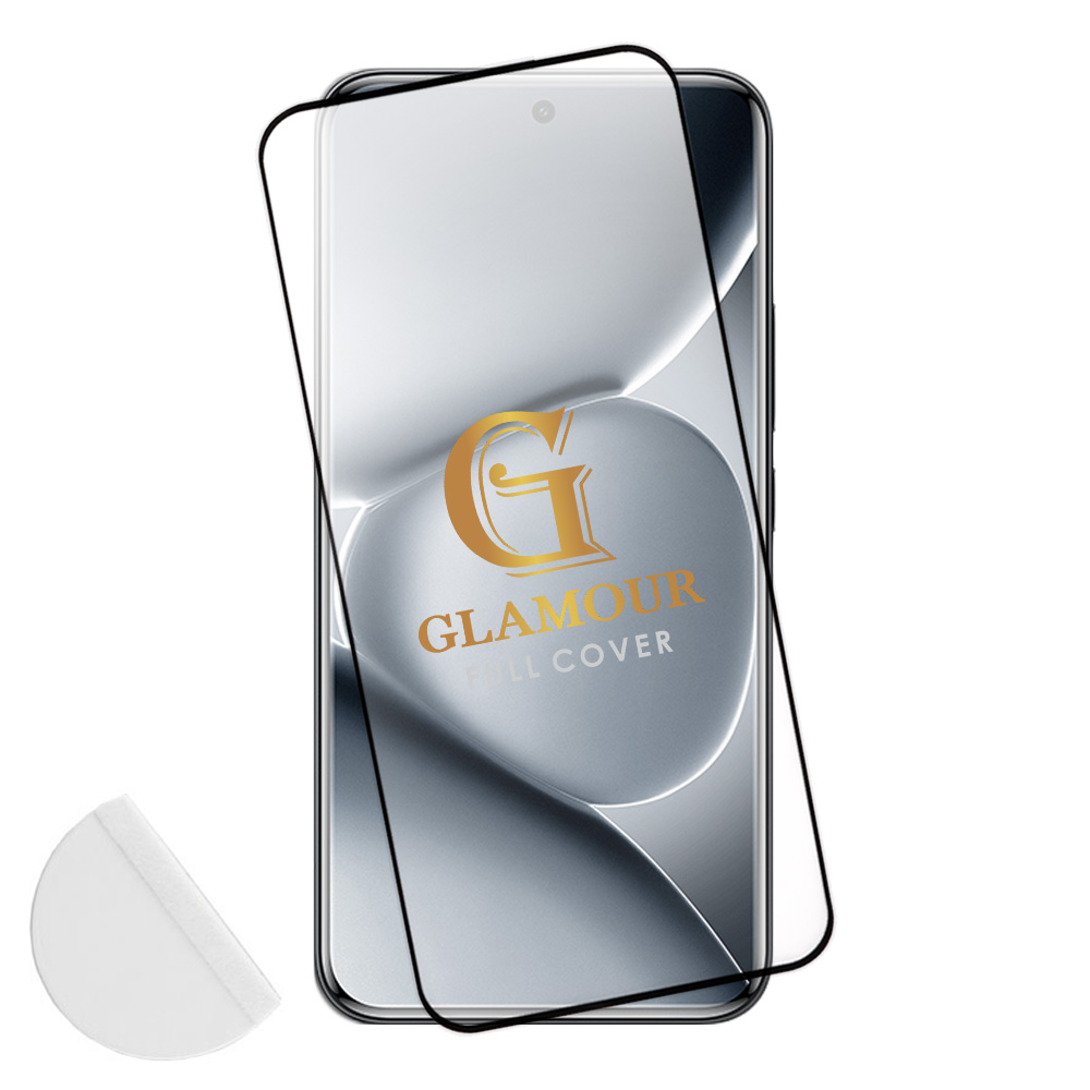 IDOL 1991 TEMPERED GLASS XIAOMI REDMI NOTE 15 PRO PLUS 5G 6.83" 9H 0.30mm 3D EDGE GLUE SEMI CURVED FINGER UNLOCK BLACK