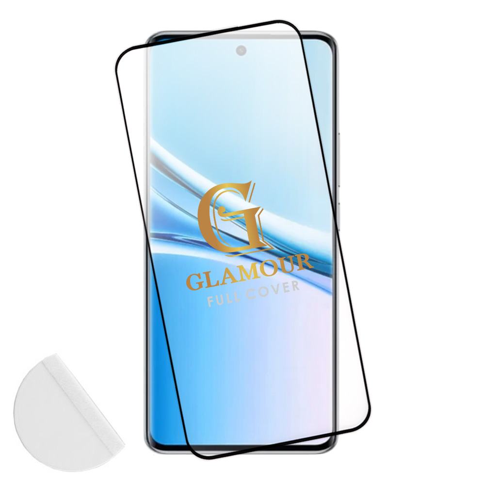 IDOL 1991 TEMPERED GLASS XIAOMI REDMI NOTE 15 /POCO M8 6.9"9H 0.30mm 3D FULL GLUE SEMI CURVED FINGER UNLOCK BLACK + SQUEEZY CARD