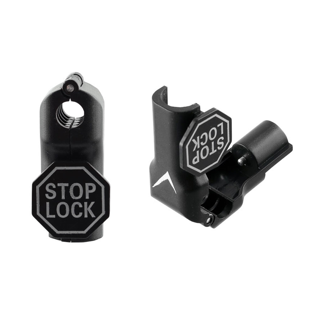VOLTE-TEL ΑΝΤΙΚΛΕΠΤΙΚΗ ΑΣΦΑΛΕΙΑ ΓΑΝΤΖΟΥ STOP LOCK 7mm BLACK