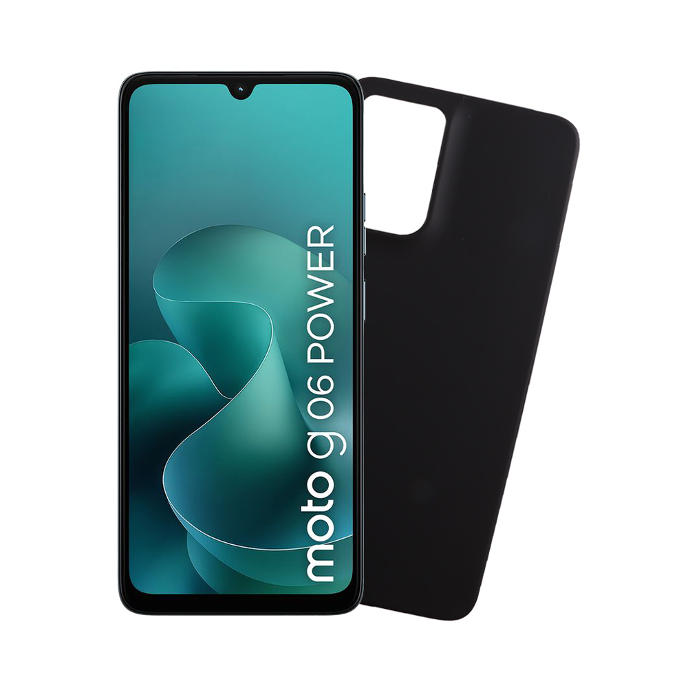 VOLTE-TEL ΘΗΚΗ MOTOROLA MOTO G06 XT2535-1/MOTO G06 POWER XT2535-13 6.88" SILICON TPU CAMERA GUARD BLACK