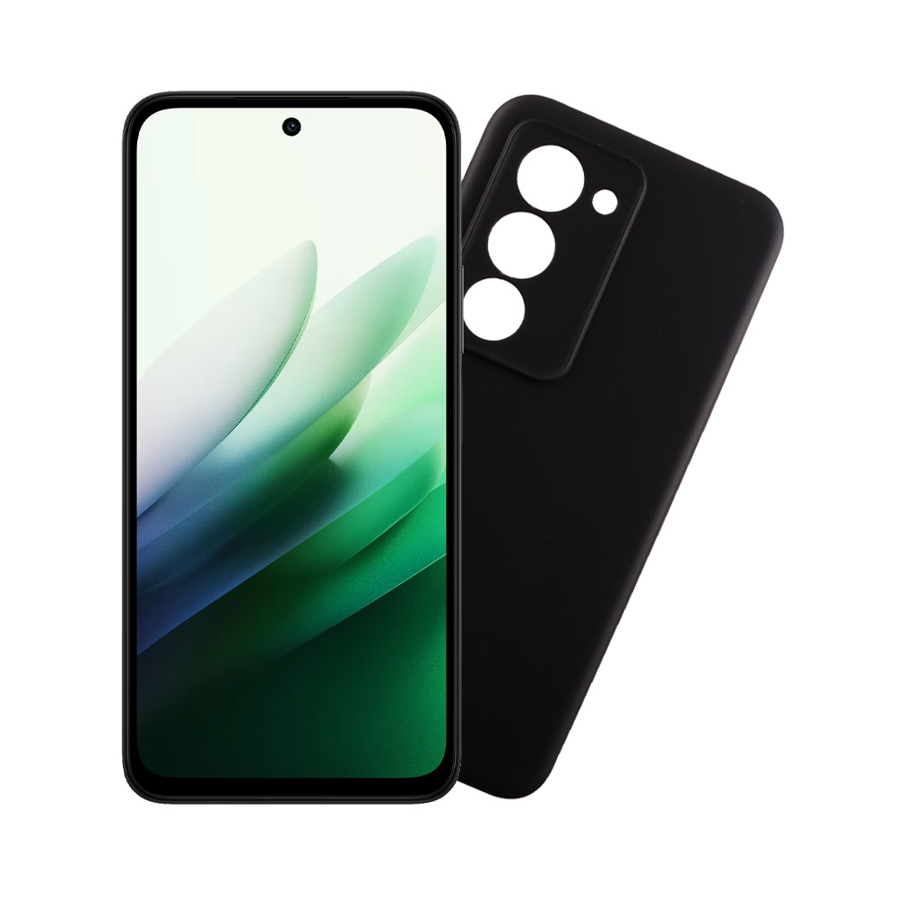 VOLTE-TEL ΘΗΚΗ XIAOMI REDMI 15 5G 6.9" SILICON TPU CAMERA GUARD BLACK