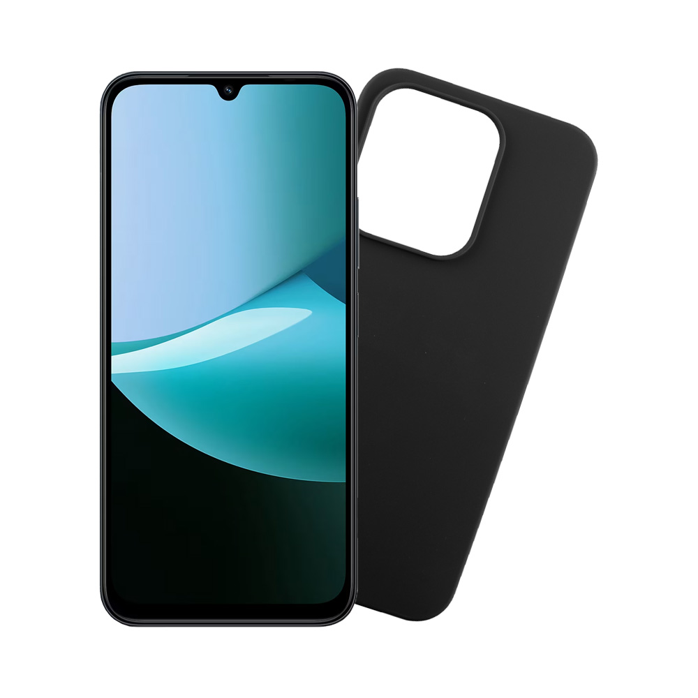 VOLTE-TEL ΘΗΚΗ XIAOMI REDMI 15C 5G 6.9" SILICON TPU CAMERA GUARD BLACK