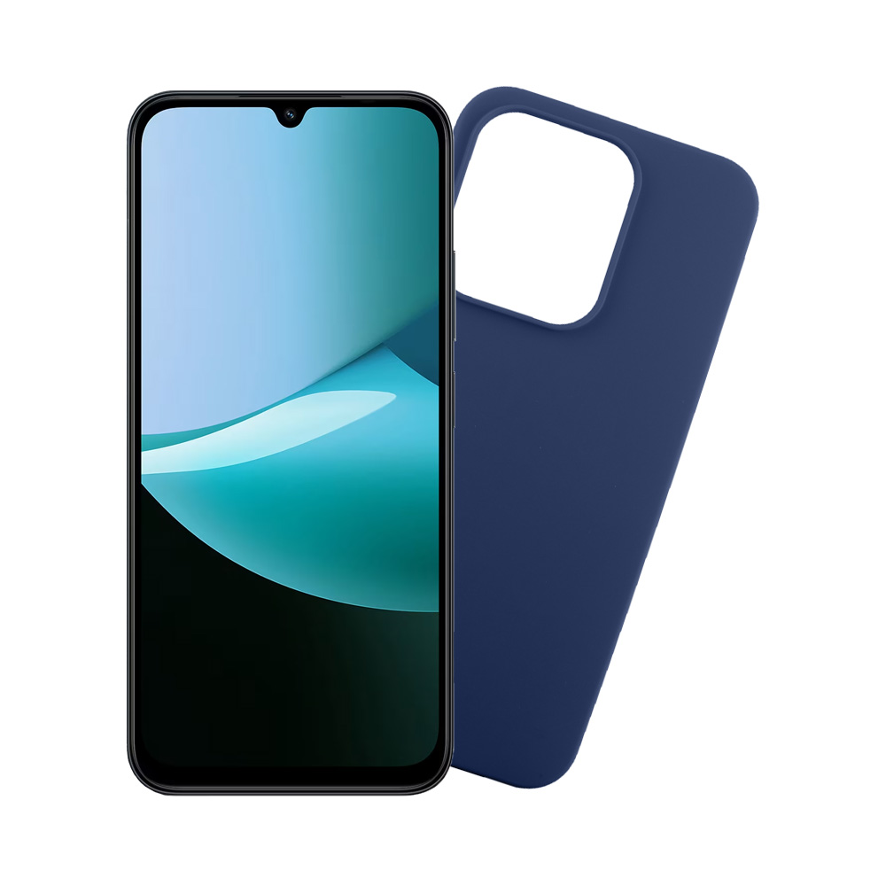 VOLTE-TEL ΘΗΚΗ XIAOMI REDMI 15C 5G 6.9" SILICON TPU CAMERA GUARD BLUE