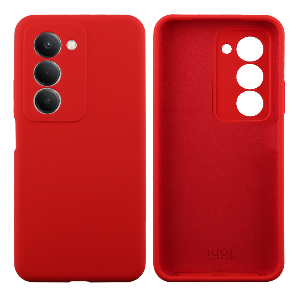 IDOL 1991 ΘΗΚΗ XIAOMI REDMI 15 5G 6.9" VELVET ELITE TPU 4 SIDE CAMERA GUARD RED