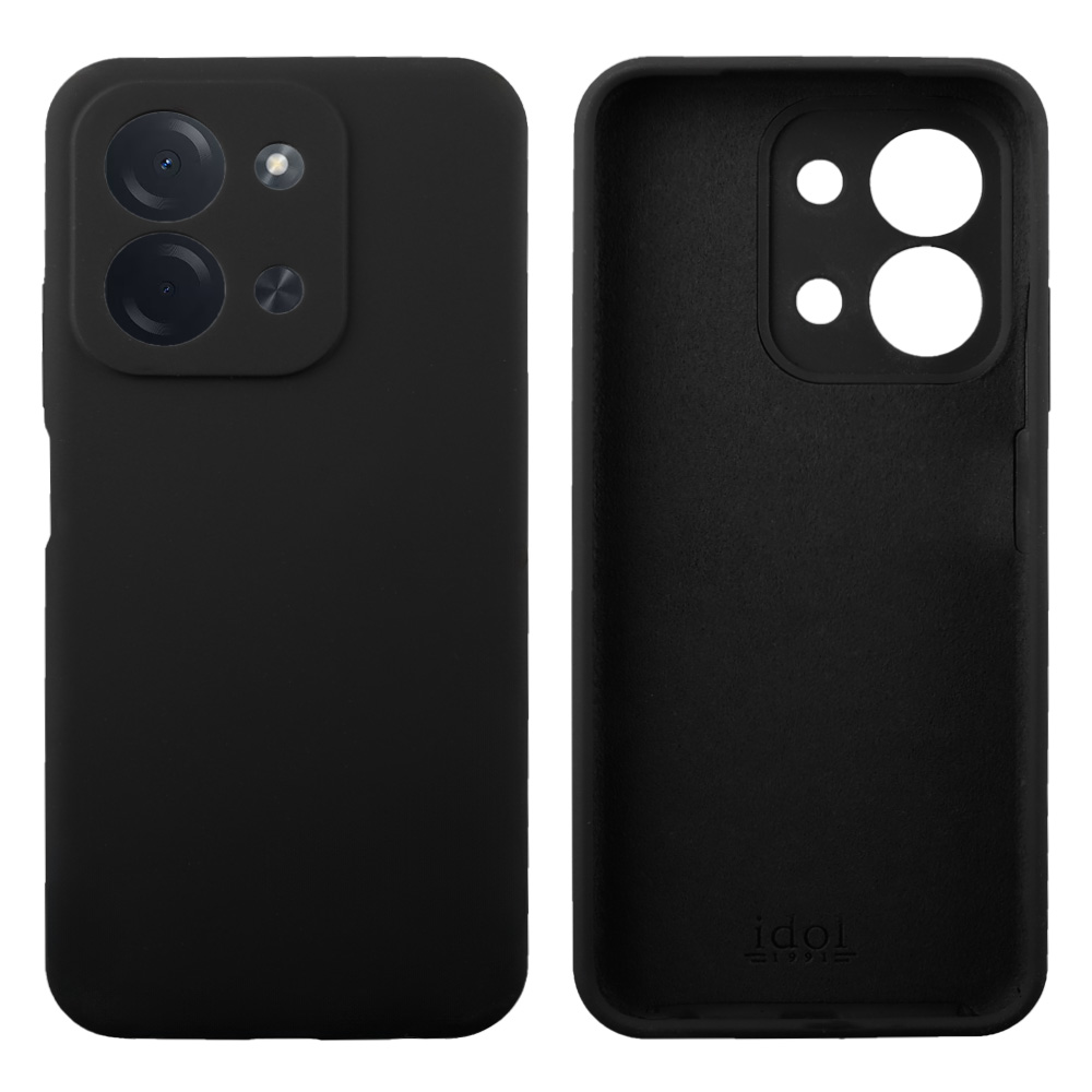 IDOL 1991 ΘΗΚΗ XIAOMI POCO C85/REDMI 15C 4G 6.9" VELVET ELITE TPU 4 SIDE FULL CAMERA PROTECTION BLACK