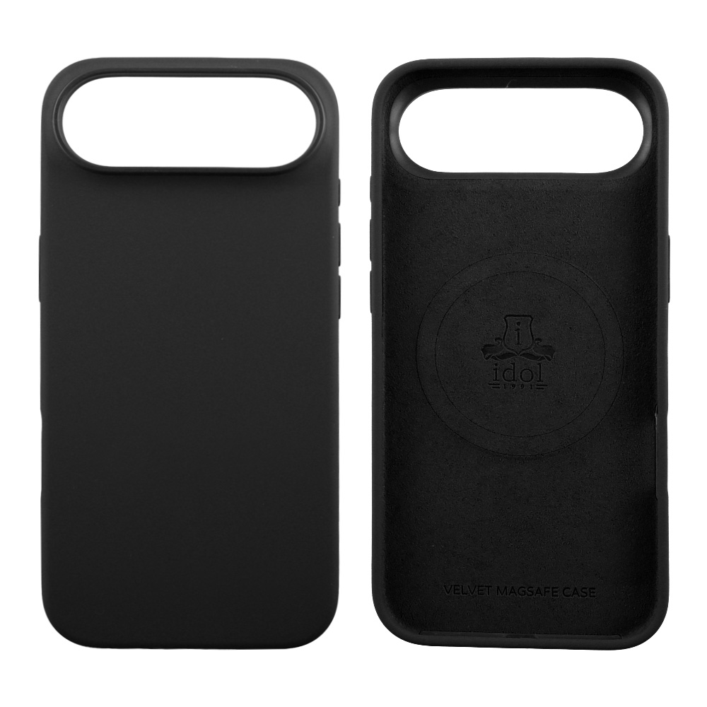 IDOL 1991 ΘΗΚΗ IPHONE 17 AIR 6.5" VELVET MAGSAFE TPU CAMERA GUARD BLACK