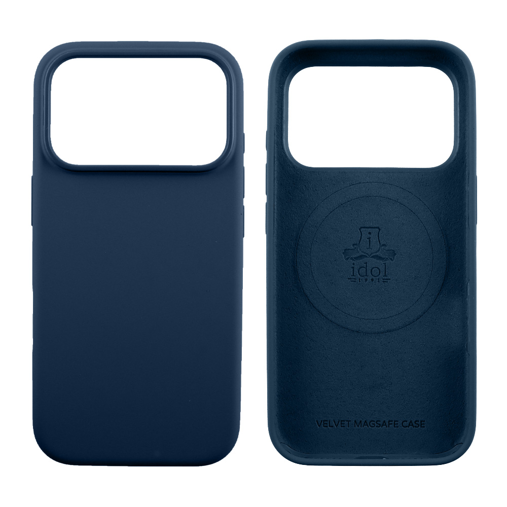 IDOL 1991 ΘΗΚΗ IPHONE 17 PRO 6.3" VELVET MAGSAFE TPU CAMERA GUARD BLUE