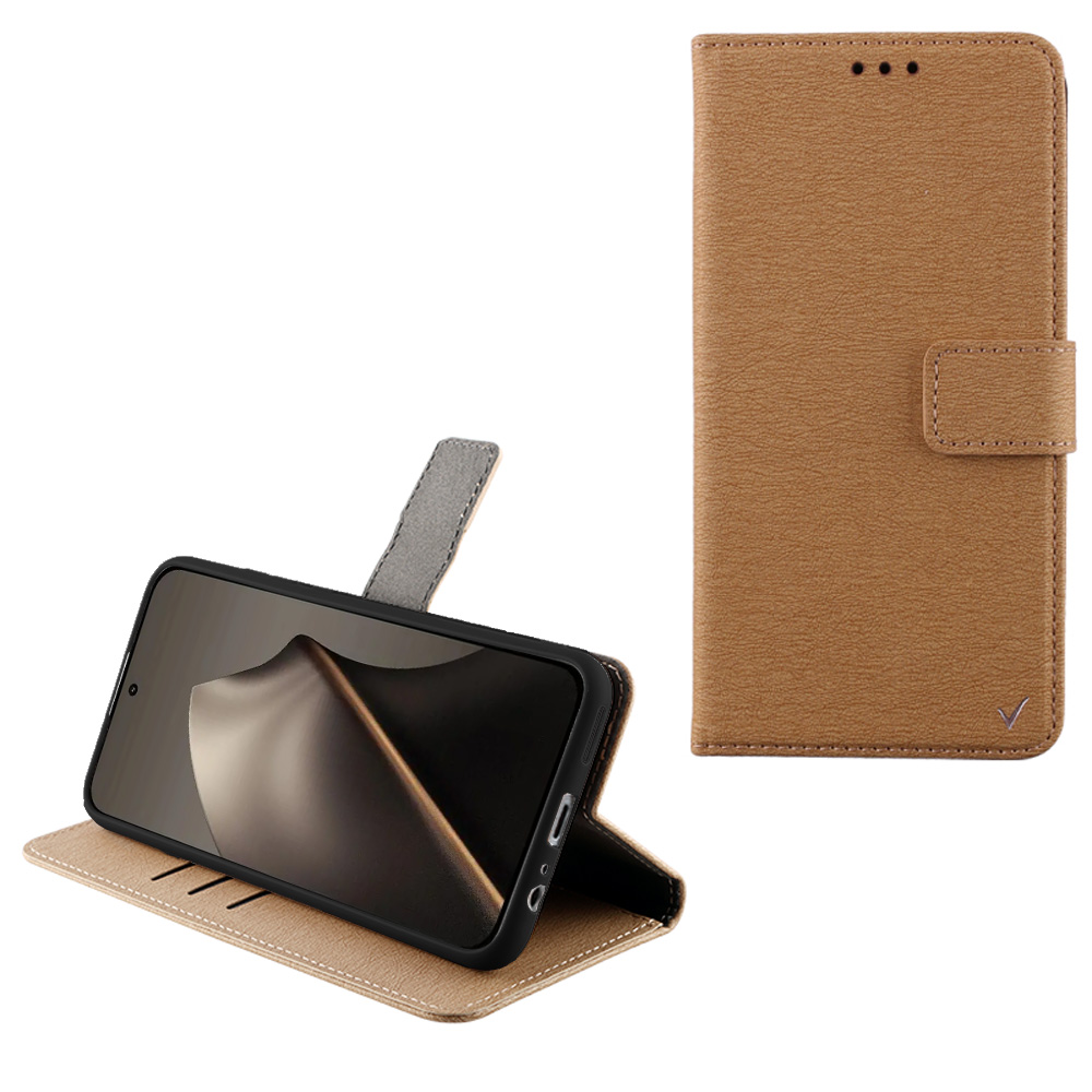 VOLTE-TEL ΘΗΚΗ XIAOMI 15T 5G 6.83" ALLURE MAGNET BOOK STAND CLIP GOLD