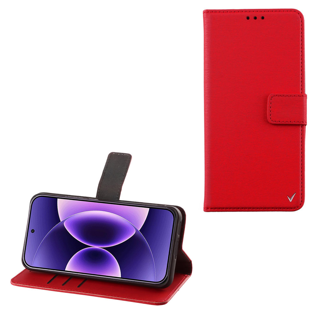 VOLTE-TEL ΘΗΚΗ XIAOMI 17 PRO MAX 5G 6.9" ALLURE MAGNET BOOK STAND CLIP RED
