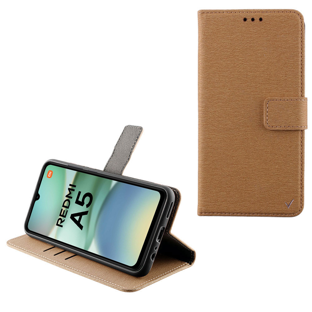 VOLTE-TEL ΘΗΚΗ XIAOMI REDMI A5 4G 6.88" ALLURE MAGNET BOOK STAND CLIP GOLD