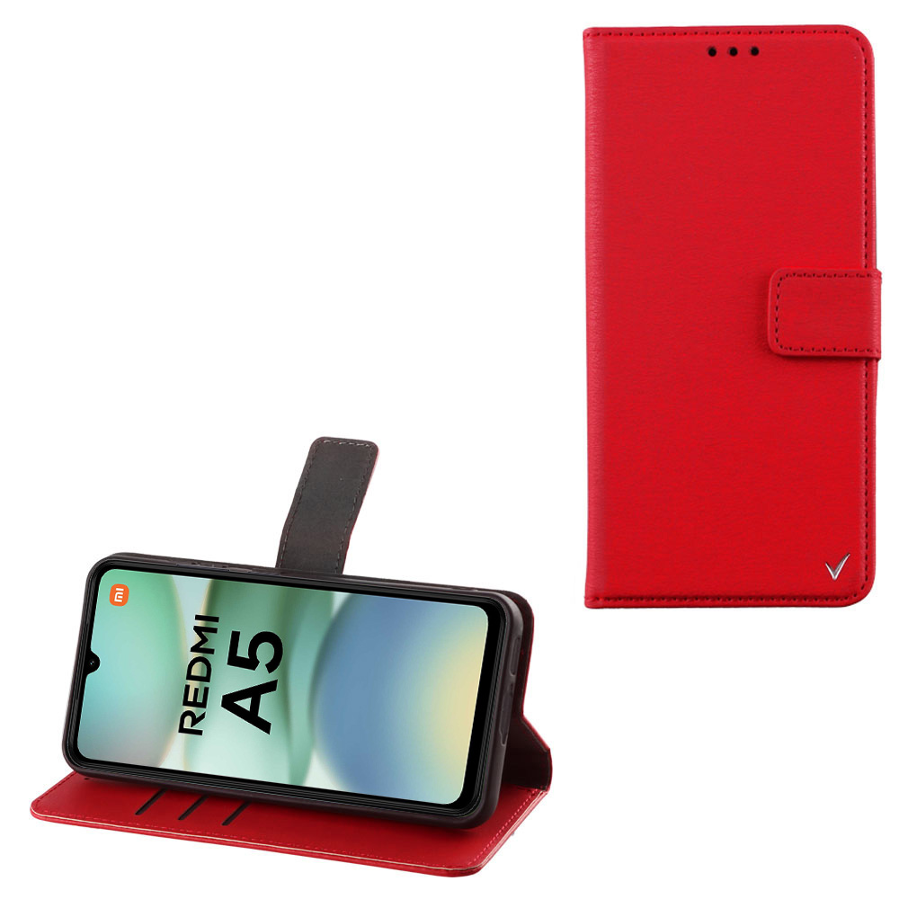 VOLTE-TEL ΘΗΚΗ XIAOMI REDMI A5 4G 6.88" ALLURE MAGNET BOOK STAND CLIP RED