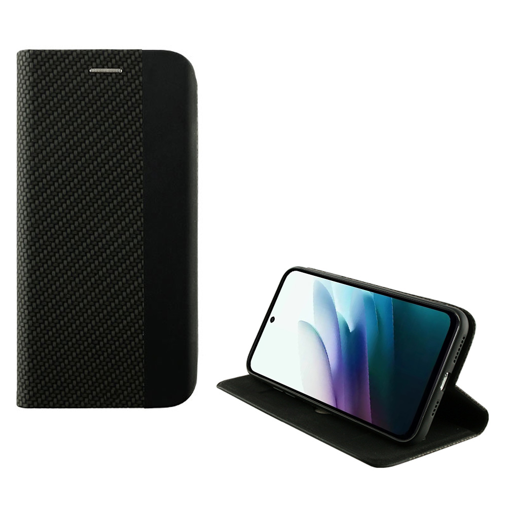 IDOL 1991 ΘΗΚΗ XIAOMI REDMI 15 5G 6.9" ELITE ANTI-RFID BOOK STAND BLACK