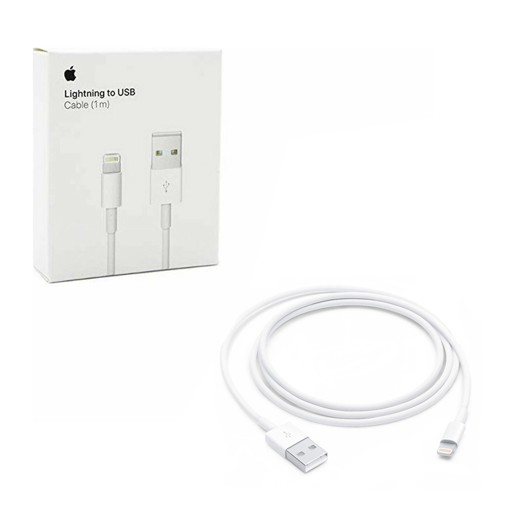 APPLE USB 2.0 TO LIGHTNING MUQW3ZM/A A1480 18W 2.4A USB ΦΟΡΤΙΣΗΣ-DATA 1m WHITE PACKING OR
