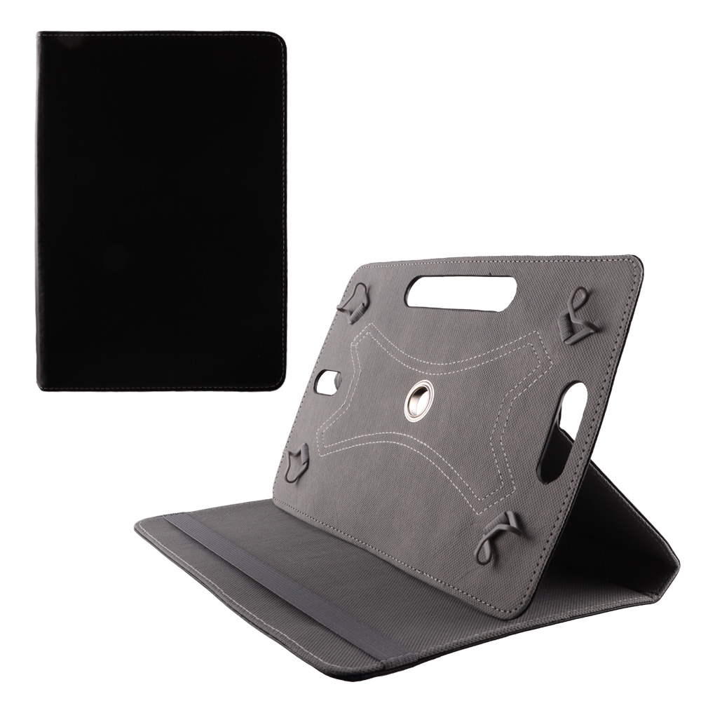 VOLTE-TEL ΘΗΚΗ TABLET 10" UNIVERSAL LEATHER BOOK ROTATING STAND BLACK