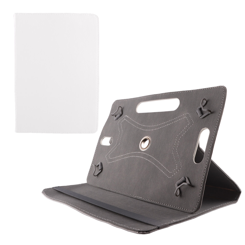 VOLTE-TEL ΘΗΚΗ TABLET 10" UNIVERSAL LEATHER BOOK ROTATING STAND WHITE