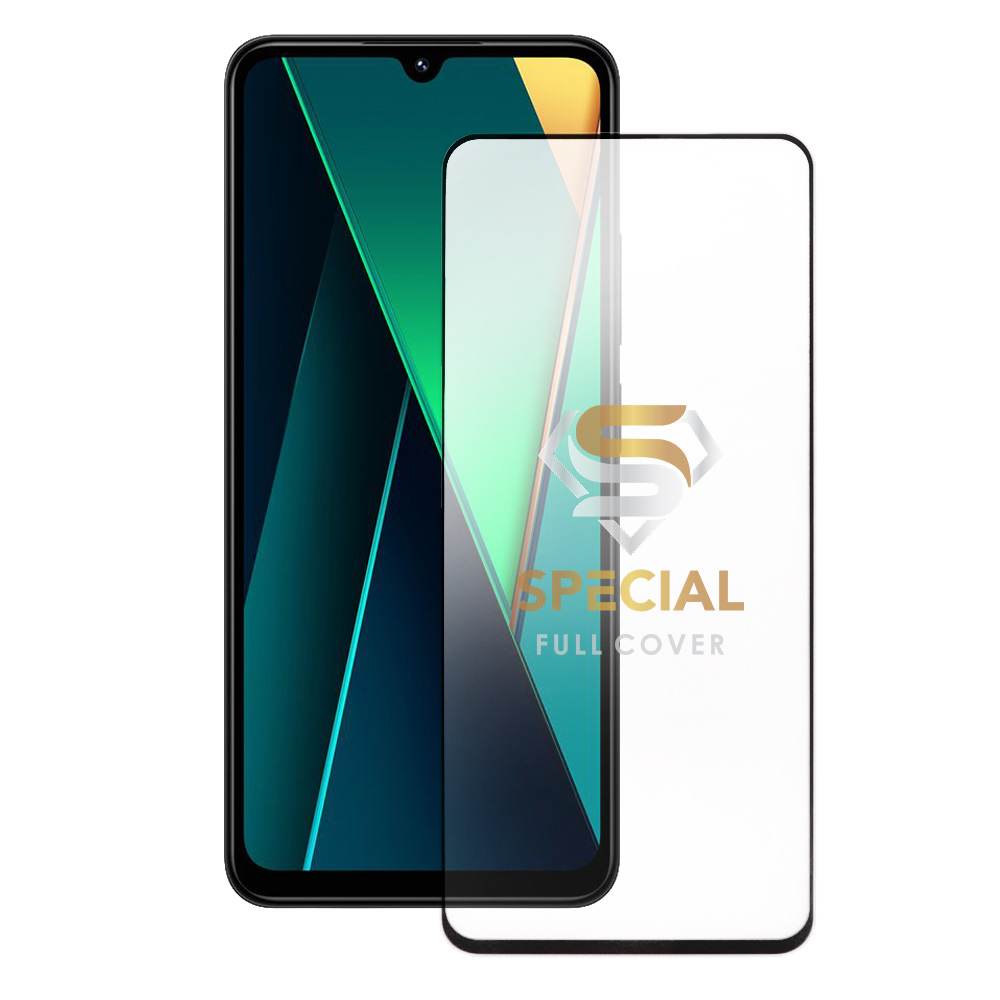 IDOL 1991 TEMPERED GLASS XIAOMI POCO C75/REDMI 14C 4G/REDMI A4/POCO M7 6.88" 9H 0.25mm SPECIAL FULL COVER 20D FULL GLUE BLACK