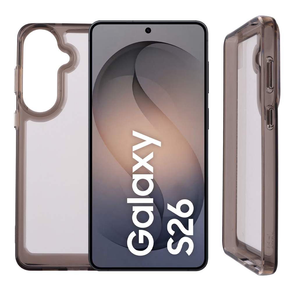 IDOL 1991 ΘΗΚΗ SAMSUNG S26 5G 6.3" CRISTALYTE TPU CAMERA GUARD ΔΙΑΦΑΝΗ ΓΚΡΙ