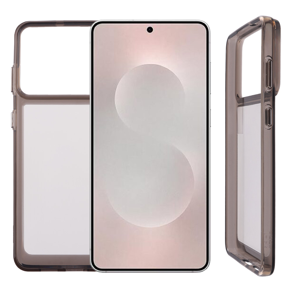 IDOL 1991 ΘΗΚΗ SAMSUNG S26 EDGE 5G 6.66" CRISTALYTE TPU CAMERA GUARD ΔΙΑΦΑΝΗ ΓΚΡΙ