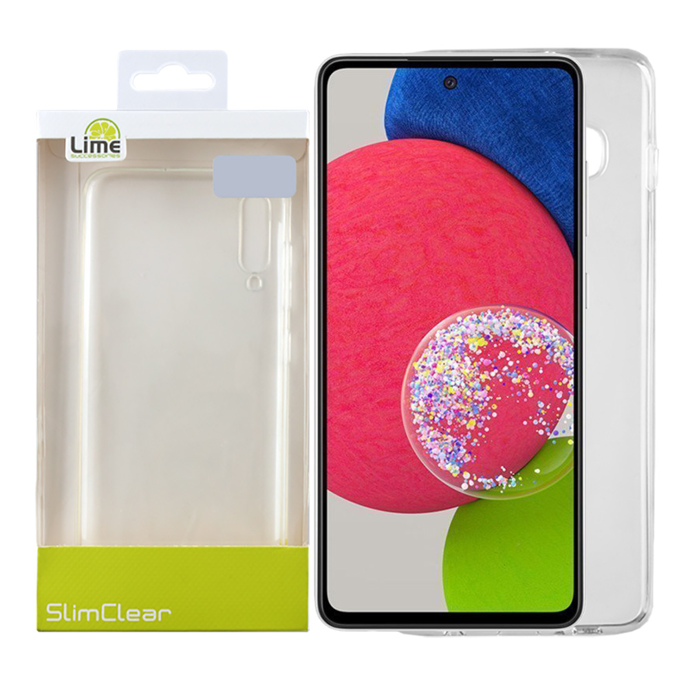 LIME ΘΗΚΗ SAMSUNG A52S/A52 A525/A526/A528 6.5" SLIMCLEAR TPU FULL CAMERA PROTECTION ΔΙΑΦΑΝΗ