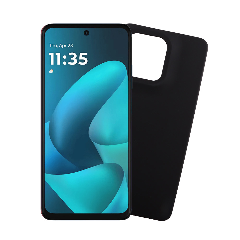 VOLTE-TEL ΘΗΚΗ MOTOROLA MOTO G57 POWER 5G 6.72" SILICON TPU CAMERA GUARD BLACK