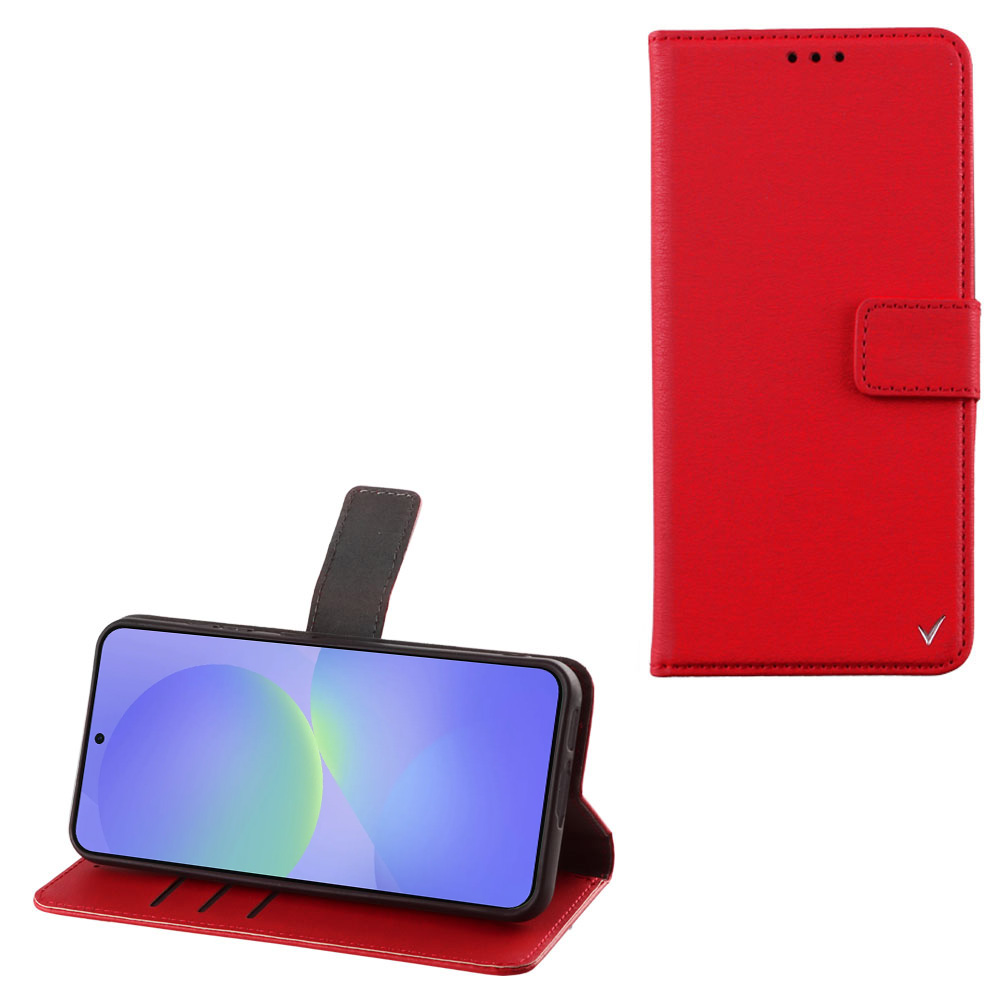 VOLTE-TEL ΘΗΚΗ SAMSUNG A37 5G 6.7" ALLURE MAGNET BOOK STAND CLIP RED