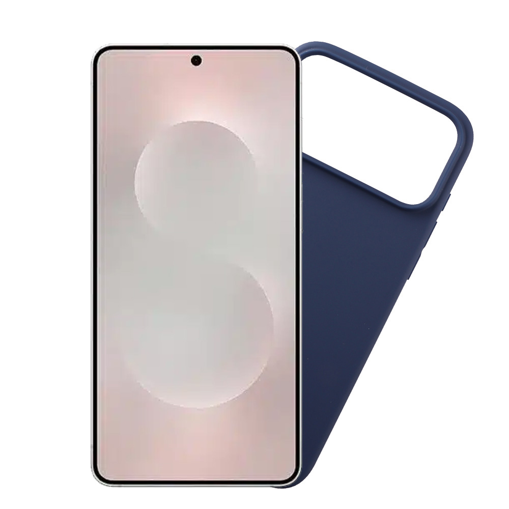 VOLTE-TEL ΘΗΚΗ SAMSUNG S26 EDGE 5G 6.66" SILICON TPU CAMERA GUARD BLUE