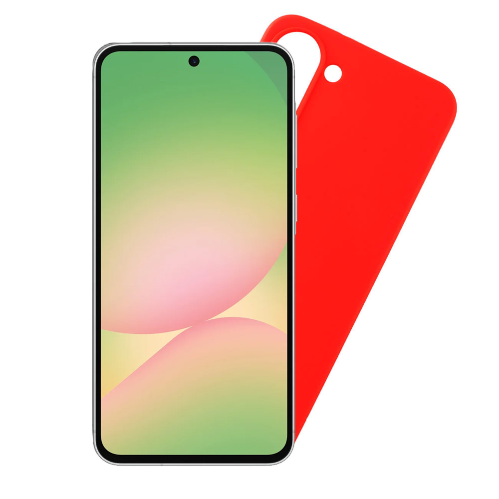 VOLTE-TEL ΘΗΚΗ SAMSUNG A57 5G 6.7" SILICON TPU CAMERA GUARD RED