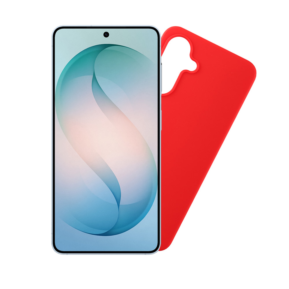 VOLTE-TEL ΘΗΚΗ SAMSUNG S26 5G 6.3" SILICON TPU CAMERA GUARD RED