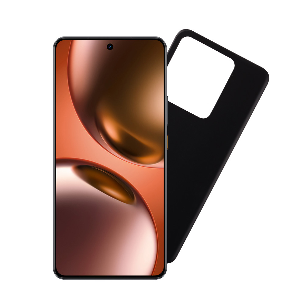 VOLTE-TEL ΘΗΚΗ REALME GT 7 5G 6.78" SILICON TPU CAMERA GUARD BLACK