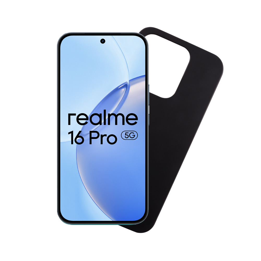 VOLTE-TEL ΘΗΚΗ REALME 16 PRO 5G 6.78" SILICON TPU CAMERA GUARD BLACK